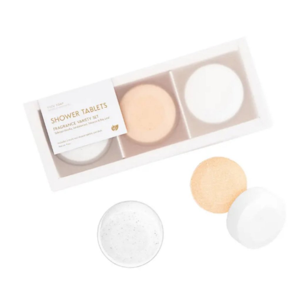 Set of 3 Multi-Use Shower Tablets YUZU SOAP